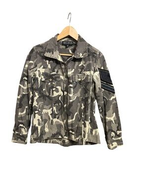 Idyllwind by Miranda Lambert Camo Jacket Studded Beaded Western Military NWOT